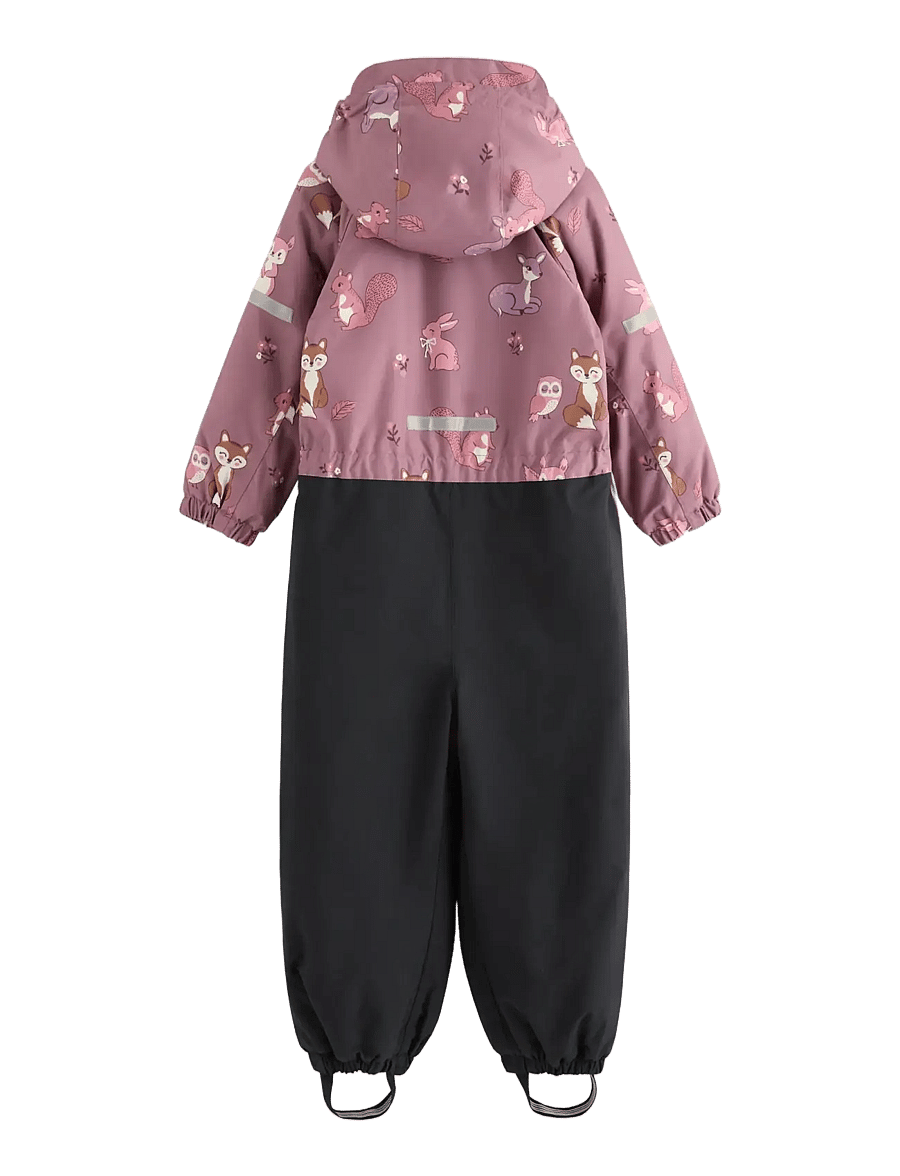 Lindex - Padded waterproof snowsuit - schneeanzug - light dusty lilac - 2