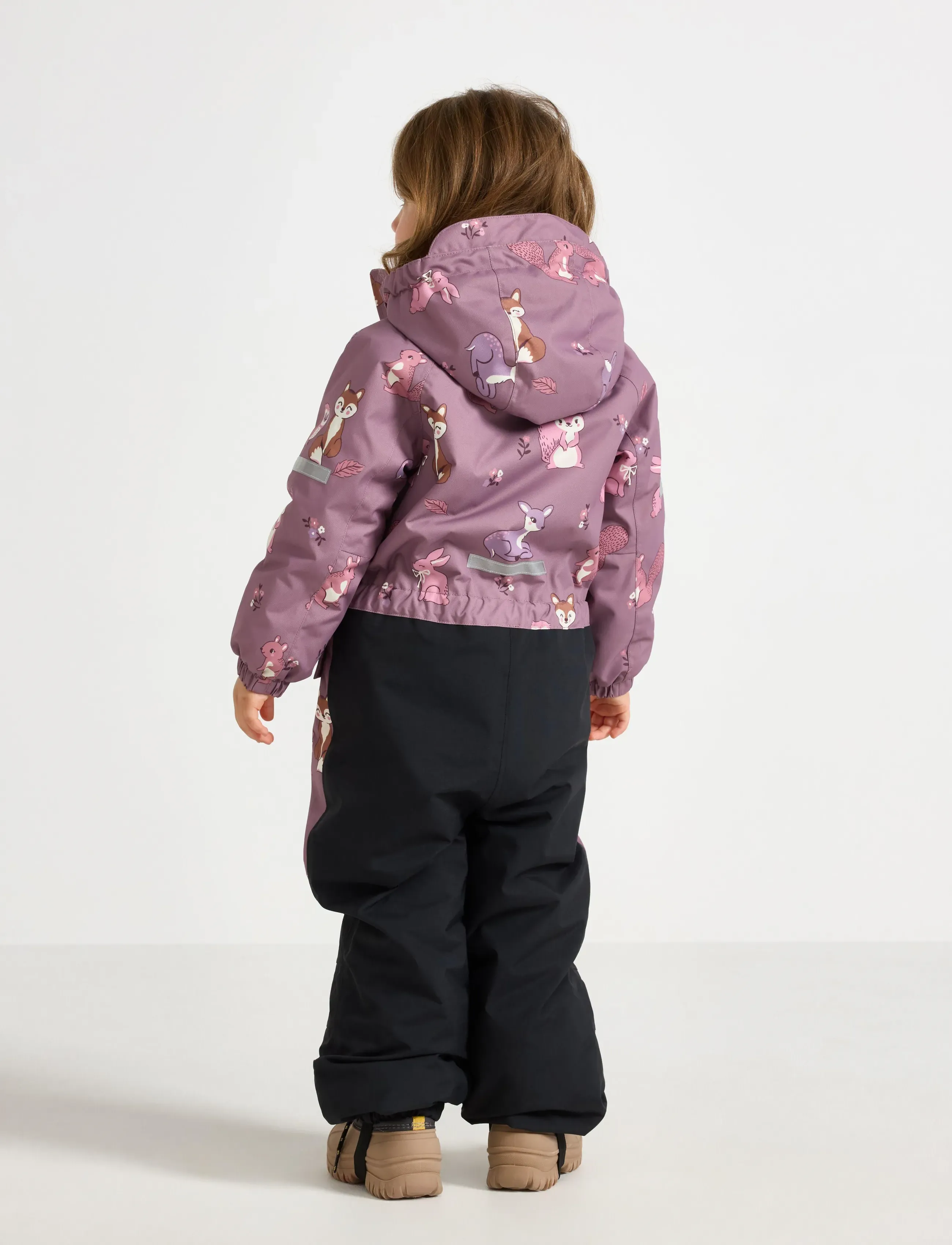 Lindex - Padded waterproof snowsuit - schneeanzug - light dusty lilac - 3