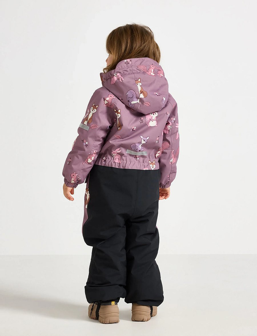 Lindex - Padded waterproof snowsuit - schneeanzug - light dusty lilac - 3