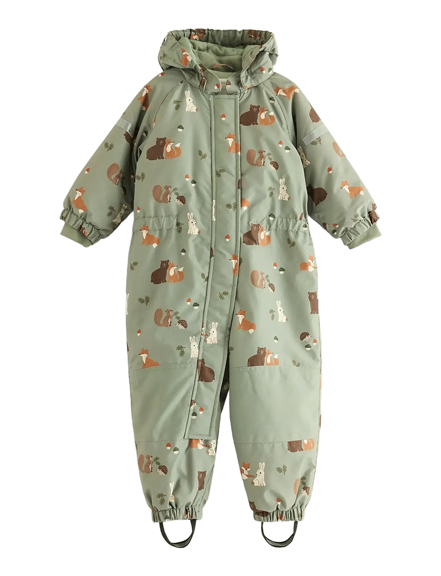 Lindex - Overall Function Taslan Padded - schneeanzug - light dusty green - 0