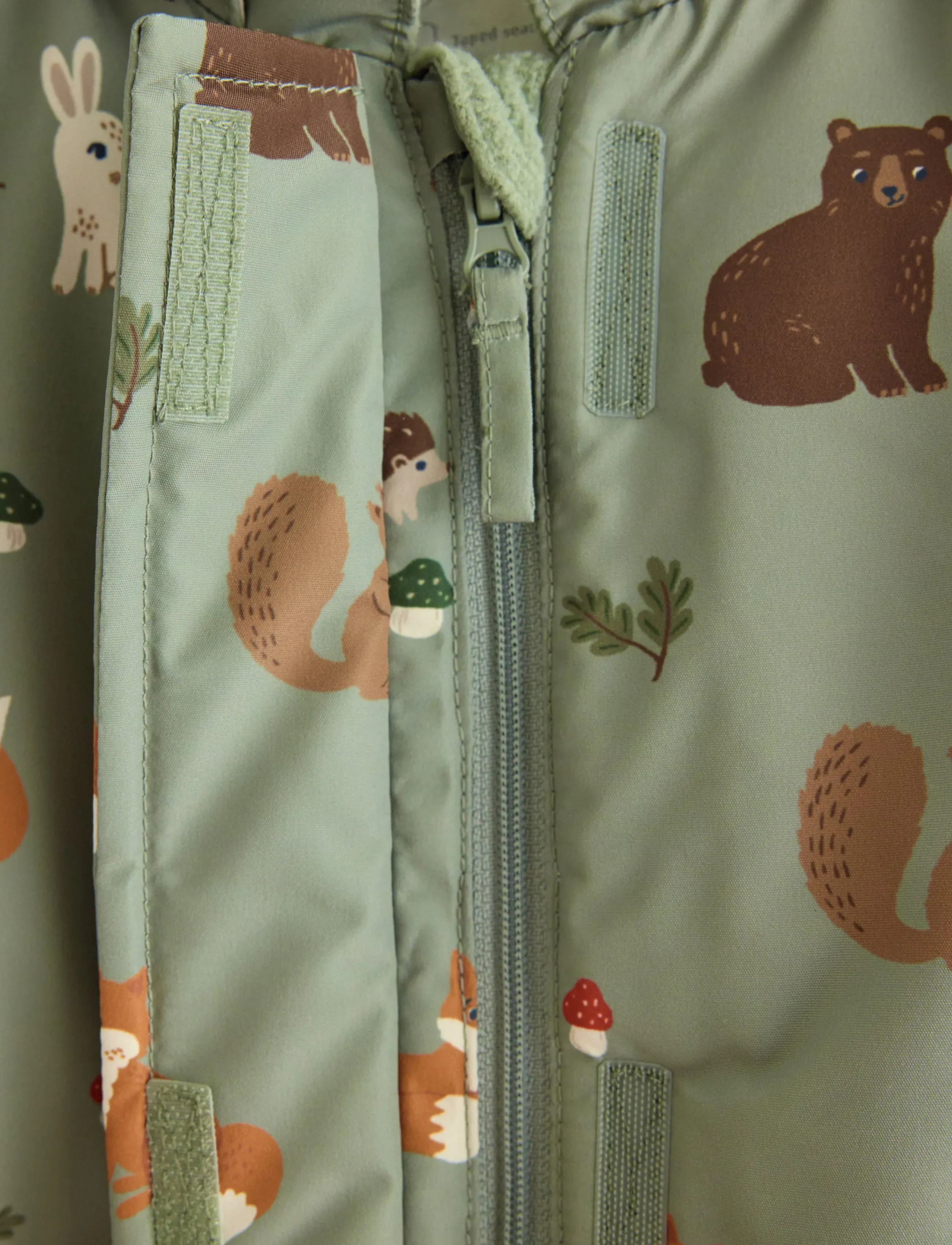 Lindex - Overall Function Taslan Padded - schneeanzug - light dusty green - 2