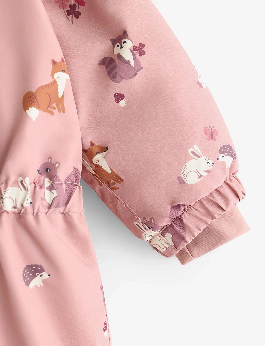 Lindex - Overall Function Taslan Padded - schneeanzug - light dusty pink - 2