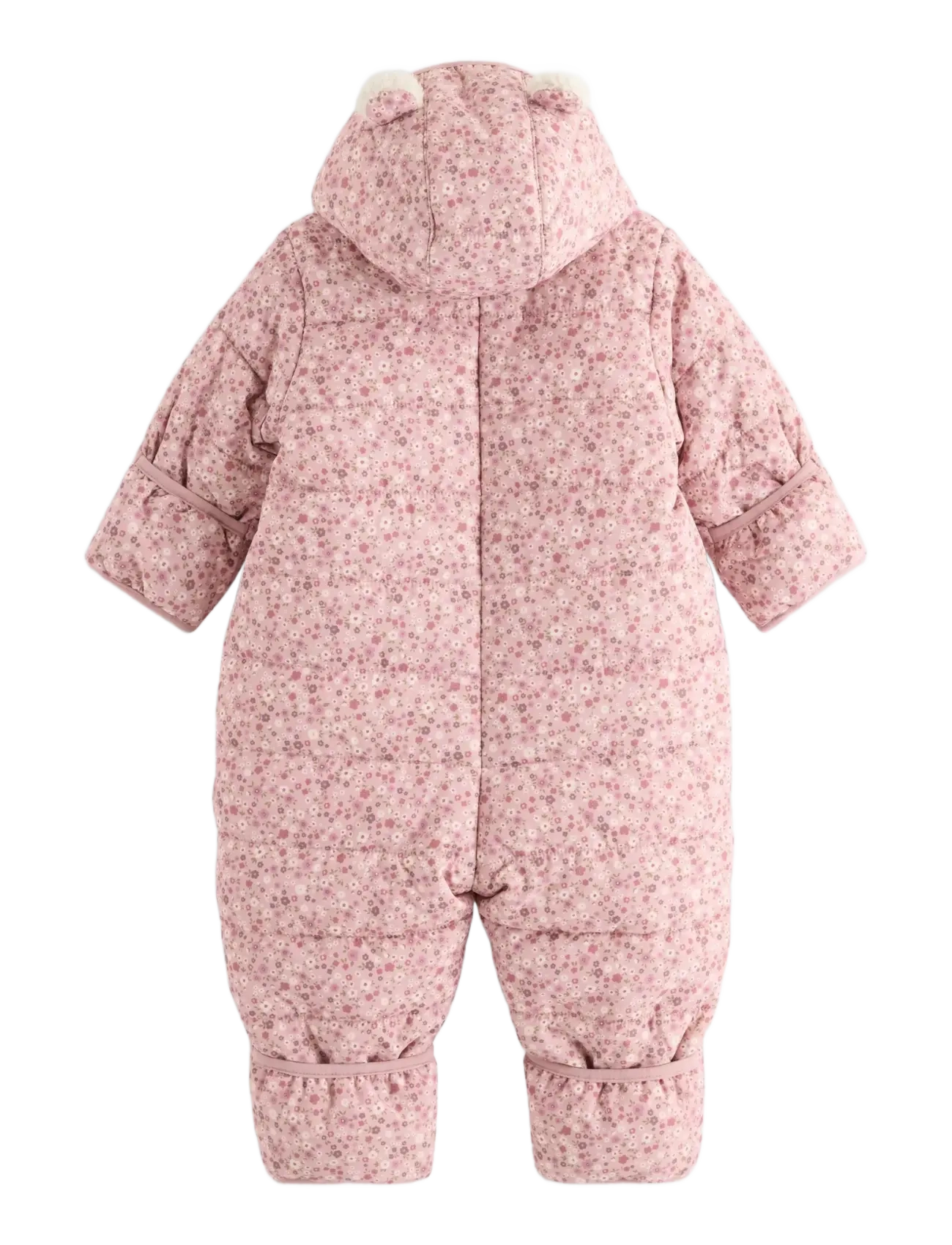 Lindex - Water repellent padded snowsuit - talvekombed - dusty pink - 1