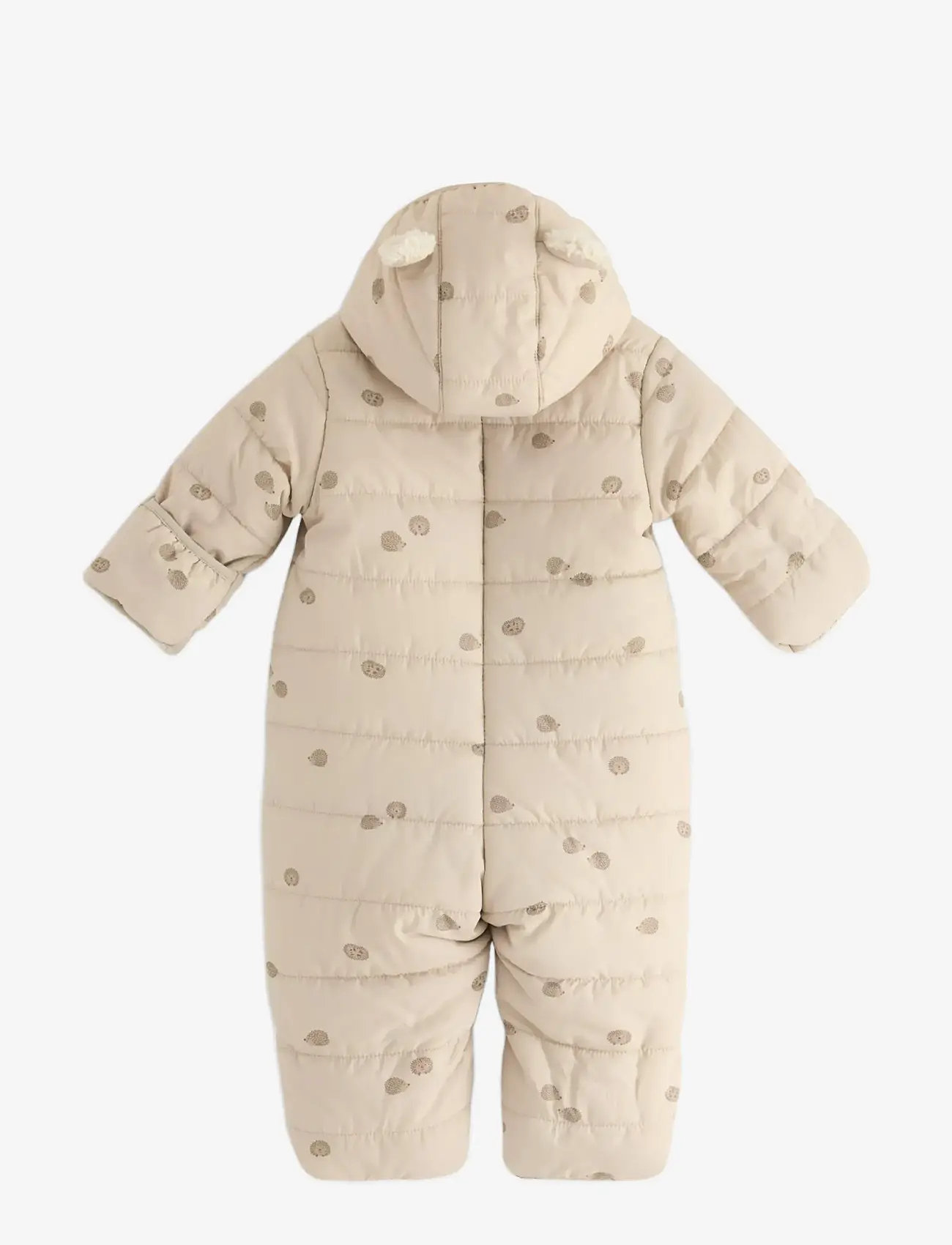 Lindex - Overall Padded with ears - light beige - 1
