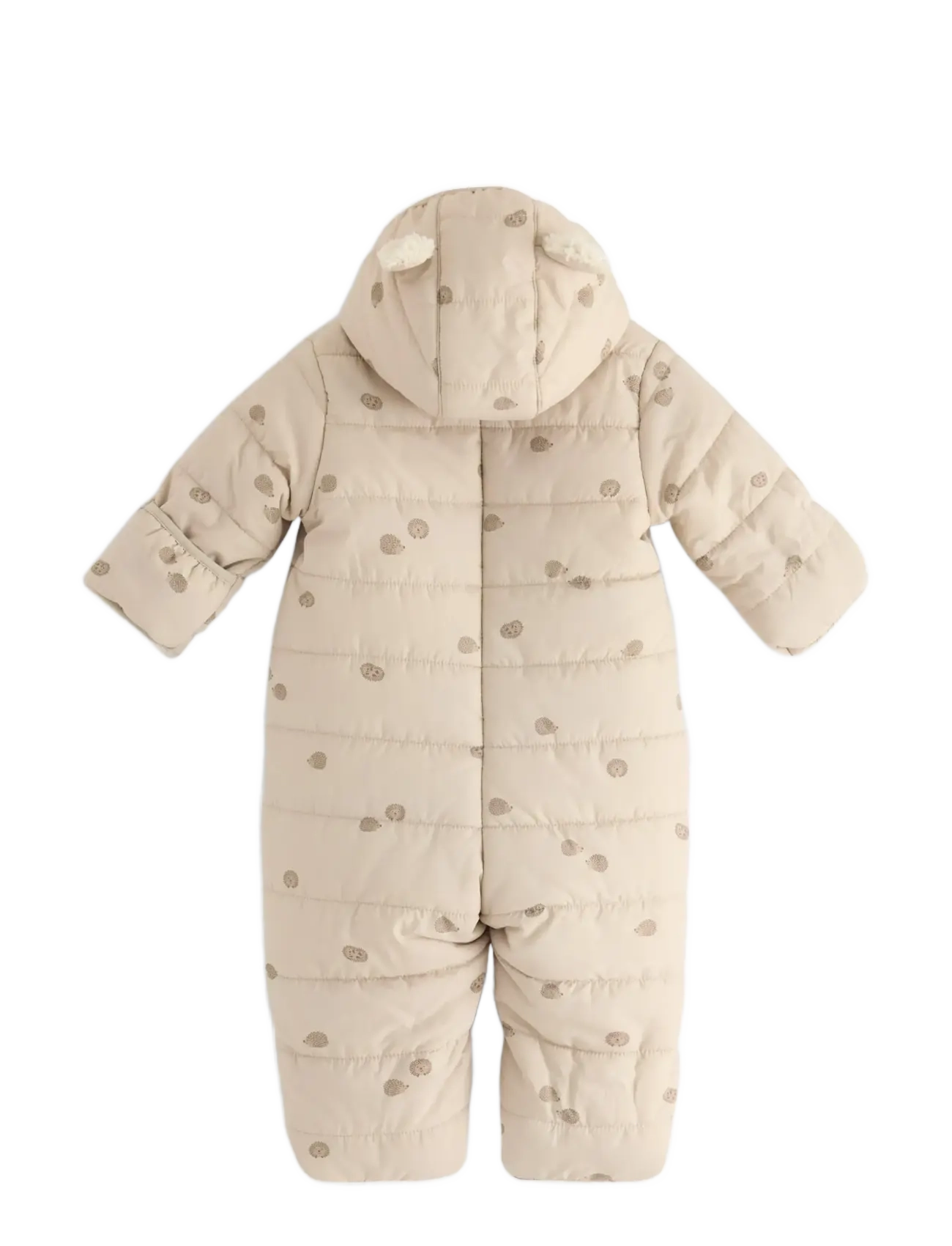 Lindex - Water repellent padded snowsuit - light beige - 1