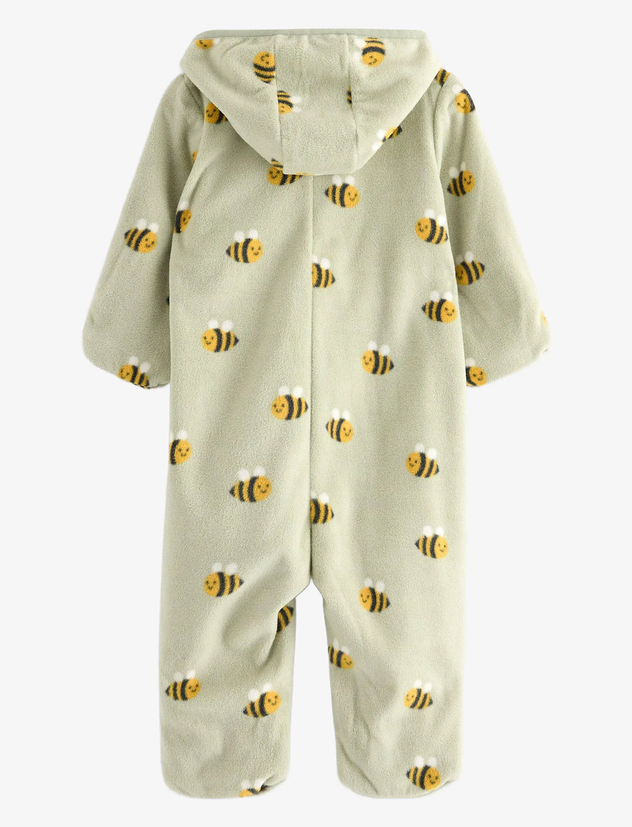 Lindex - Pramsuit in microfleece - fleece-sets - dusty green - 1