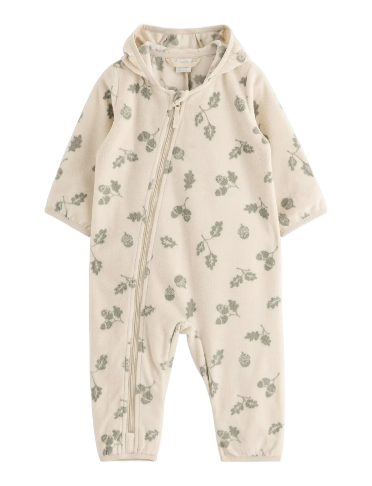 Lindex Pramsuit in microfleece - Fliiskomplektid - LIGHT KHAKI / beige