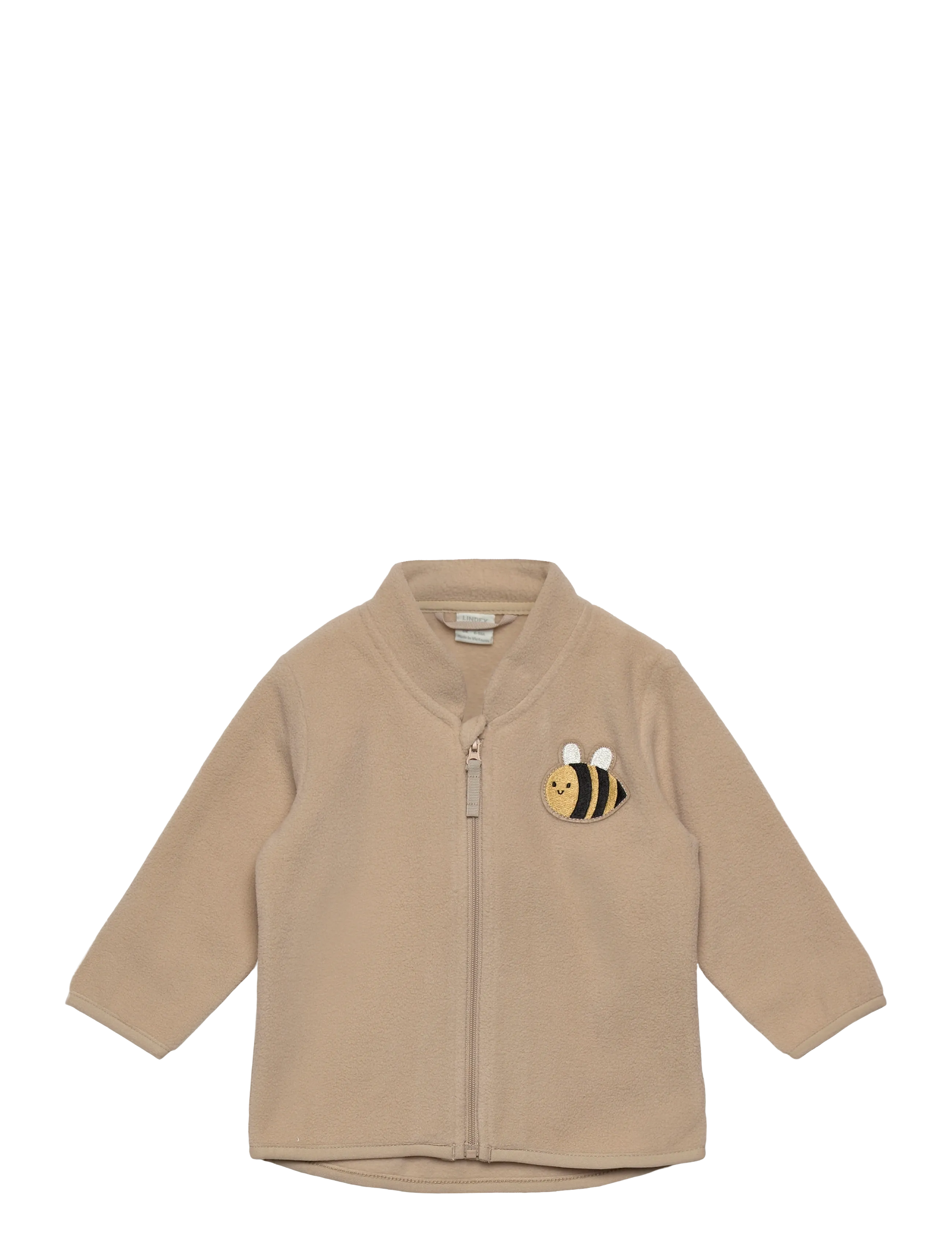 Lindex Jacket in microfleece - Fleecejacke - BEIGE / beige