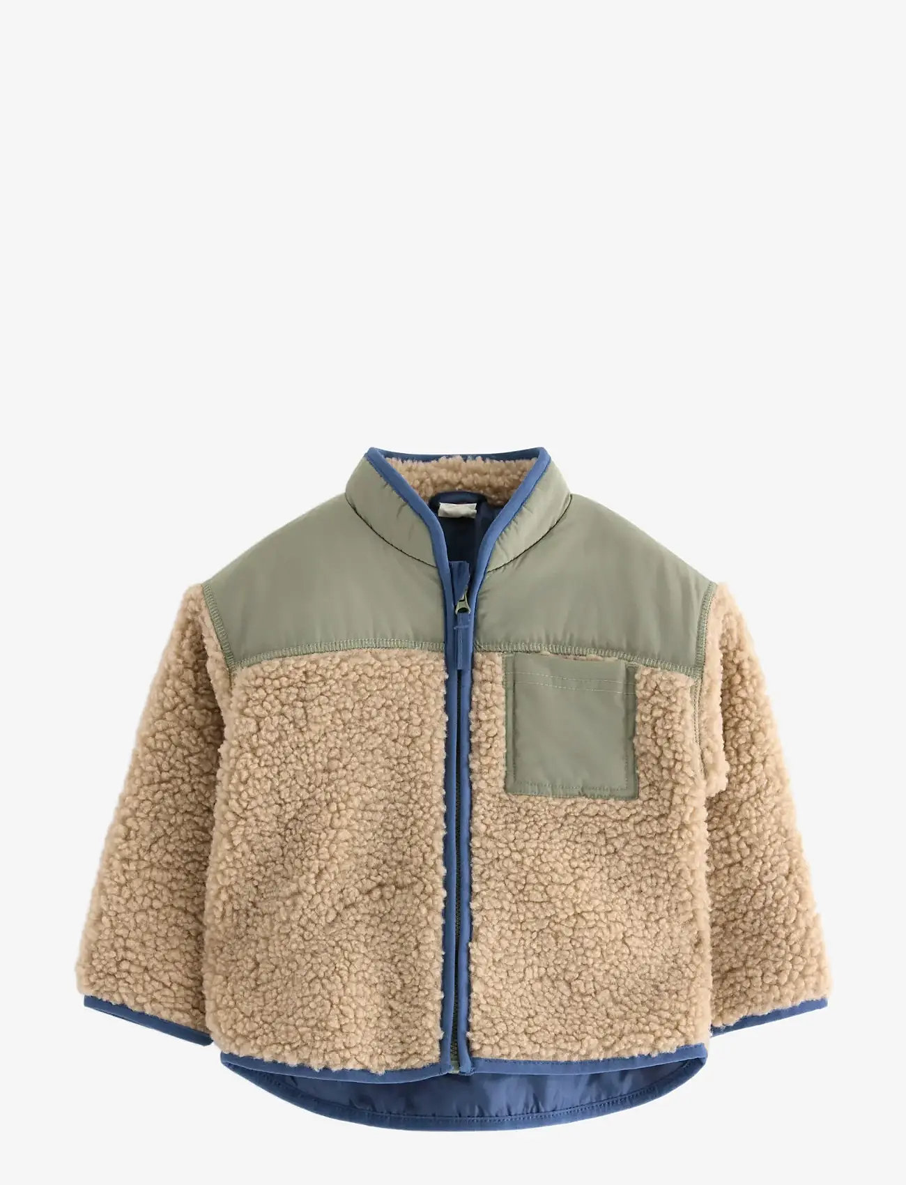 Lindex - Jacket pile baby - fleecejackor - light dusty green - 0