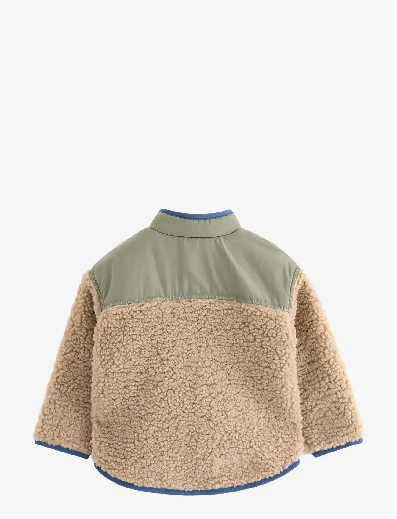 Lindex - Jacket pile baby - fleecejackor - light dusty green - 1