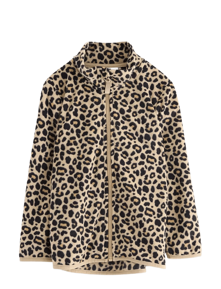 Lindex - Jacket in microfleece - fleecejacken - beige - 1