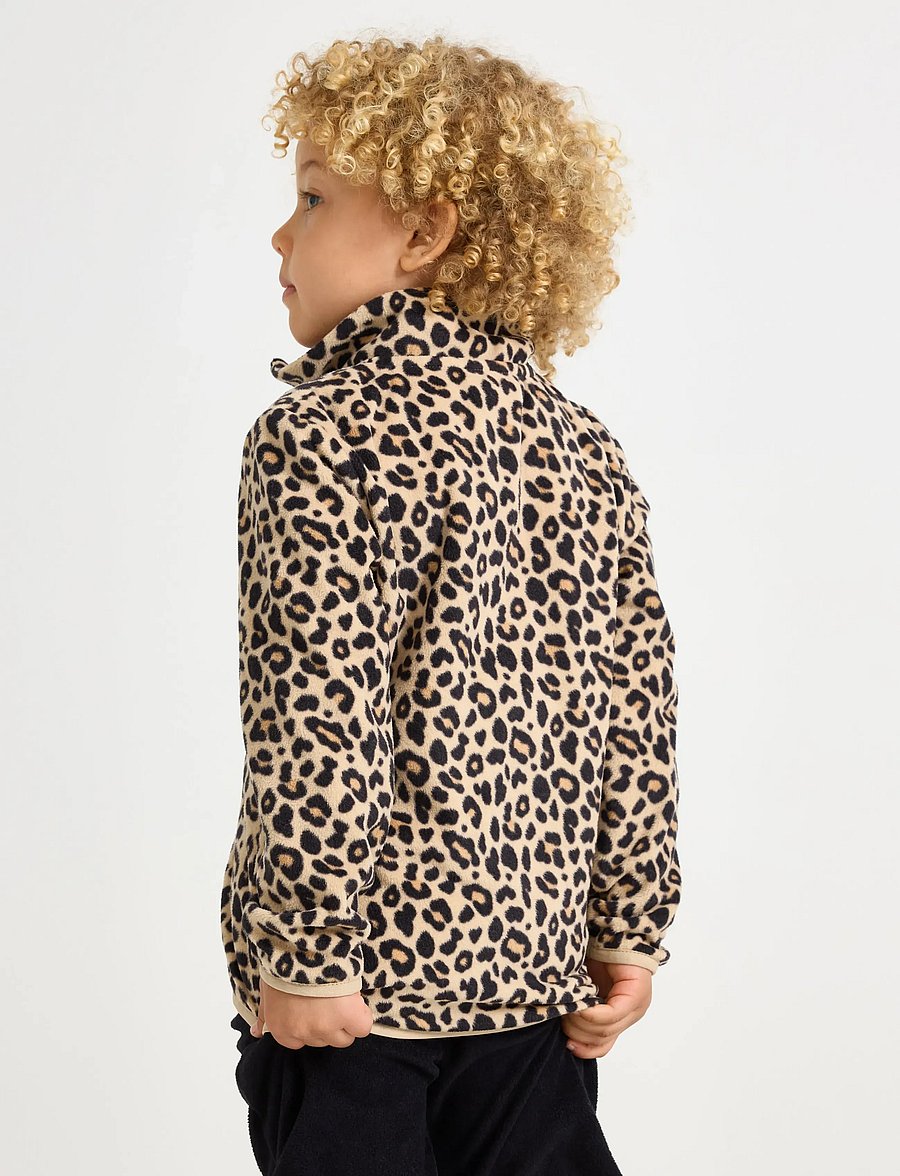 Lindex - Jacket in microfleece - fleecejacken - beige - 3