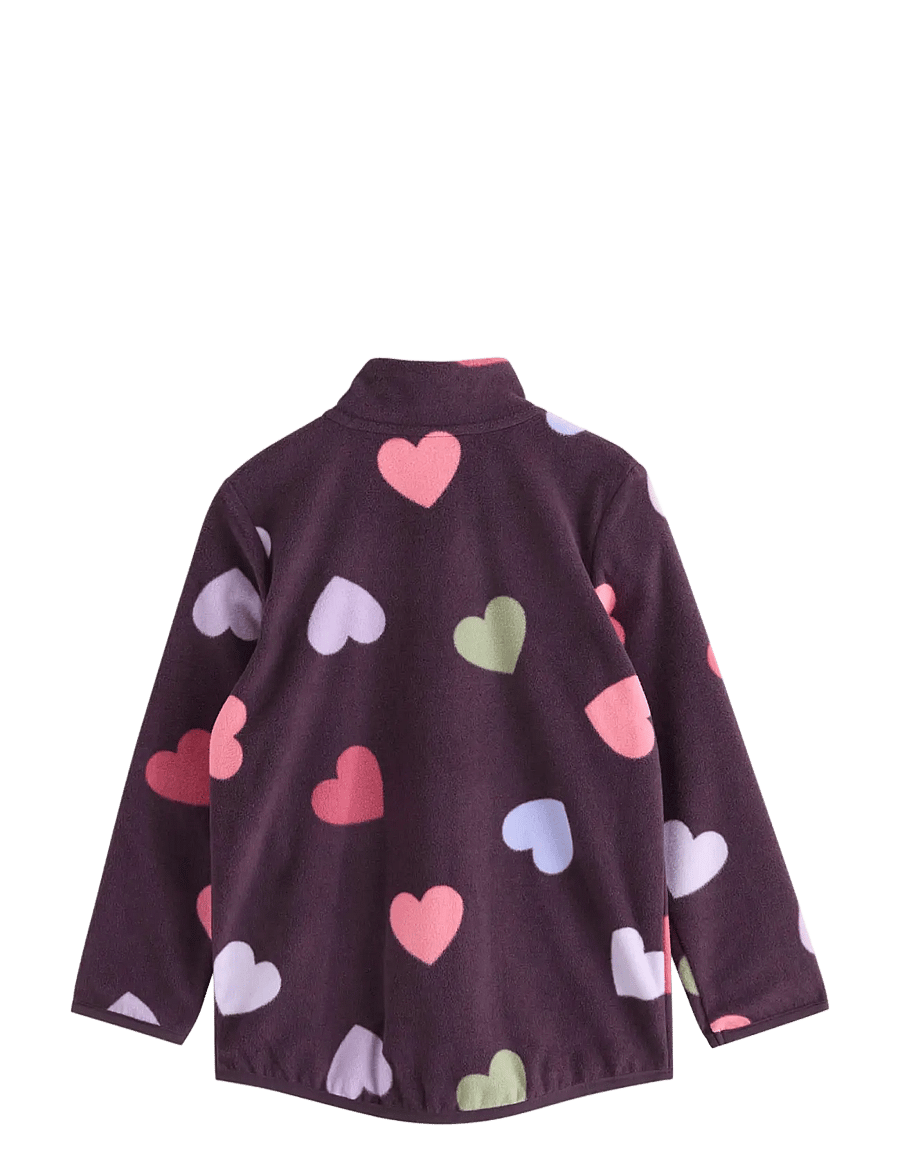 Lindex - Jacket in microfleece - fleecejacken - dark dusty lilac - 2
