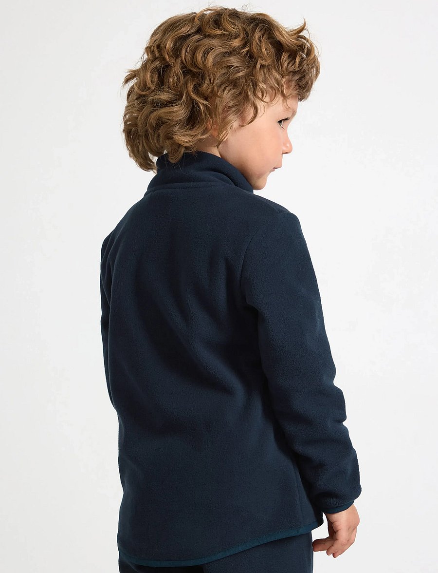 Lindex - Jacket in microfleece - fliisjakid - dark navy - 3
