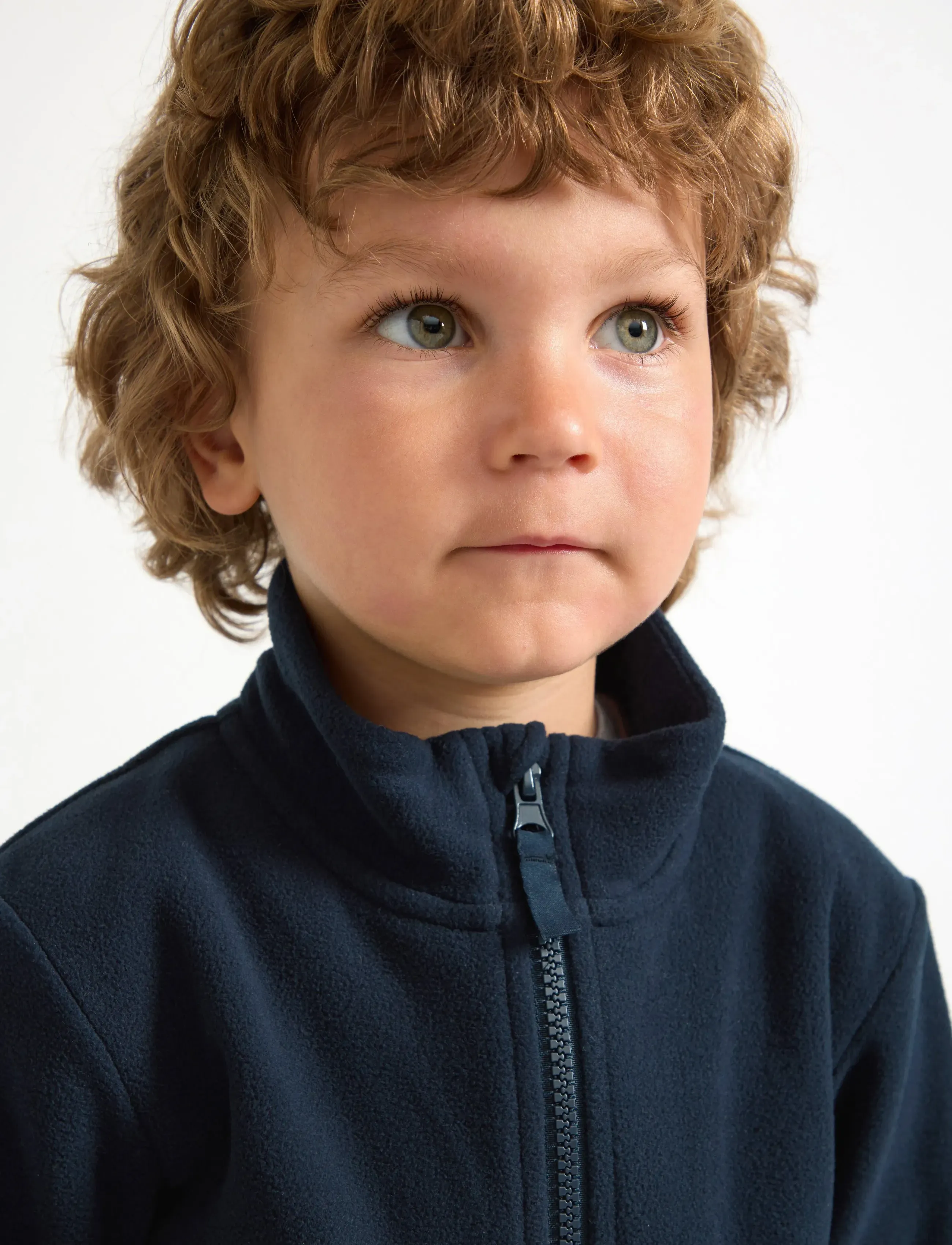 Lindex - Jacket in microfleece - fliisjakid - dark navy - 4