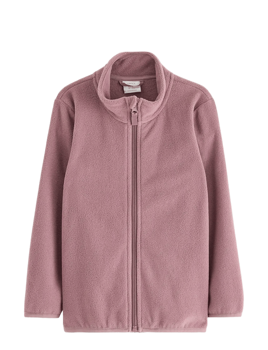 Lindex - Jacket in microfleece - fleecejacken - dusty lilac - 1