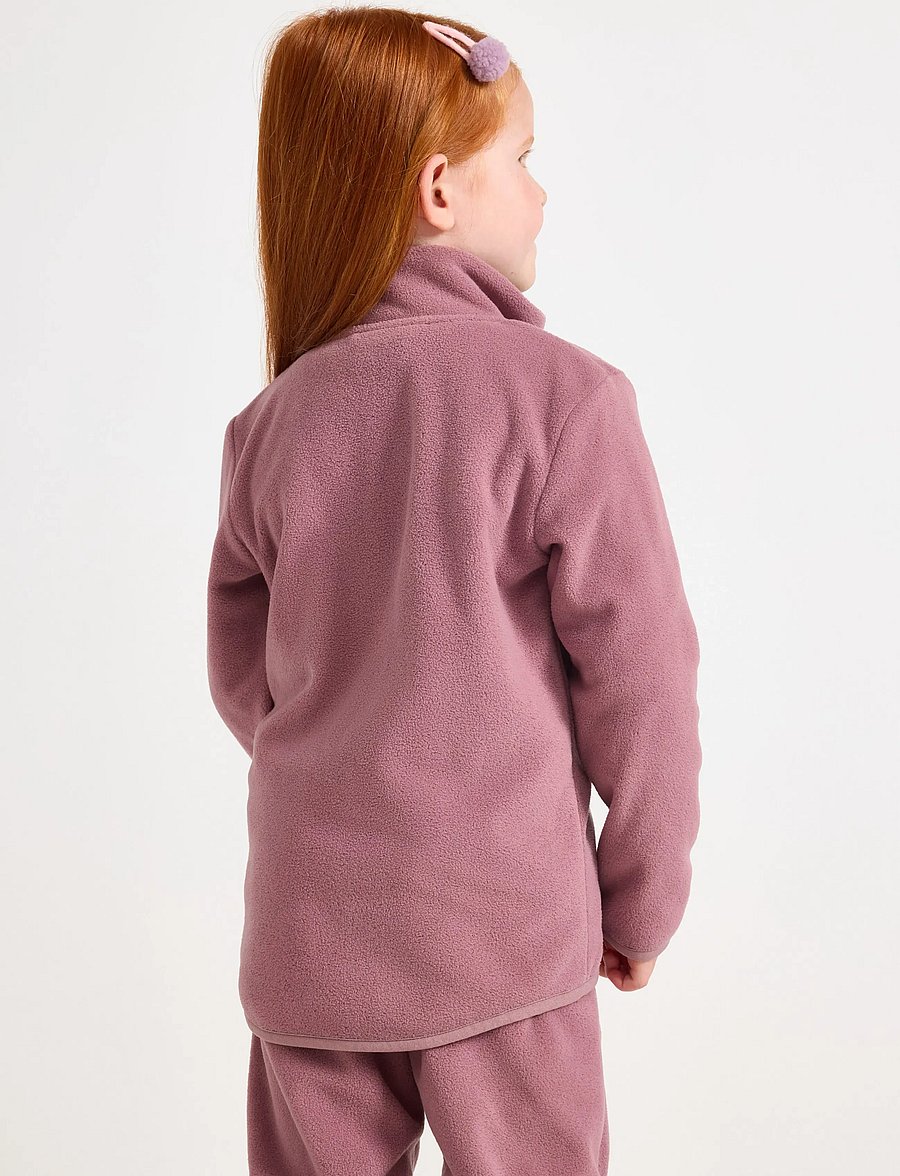 Lindex - Jacket in microfleece - fleecejacken - dusty lilac - 3