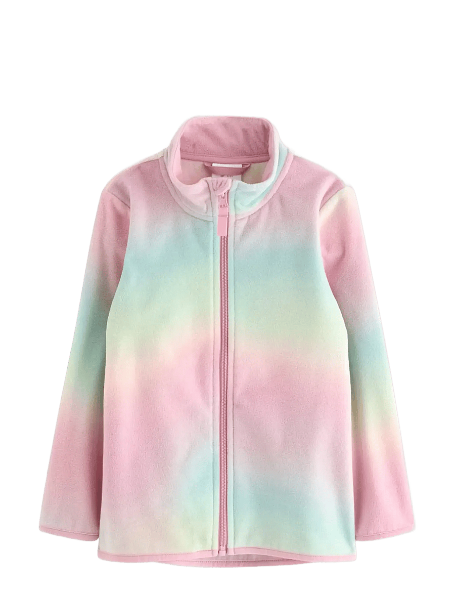 Lindex - Jacket in microfleece - fleecejacken - light pink - 1
