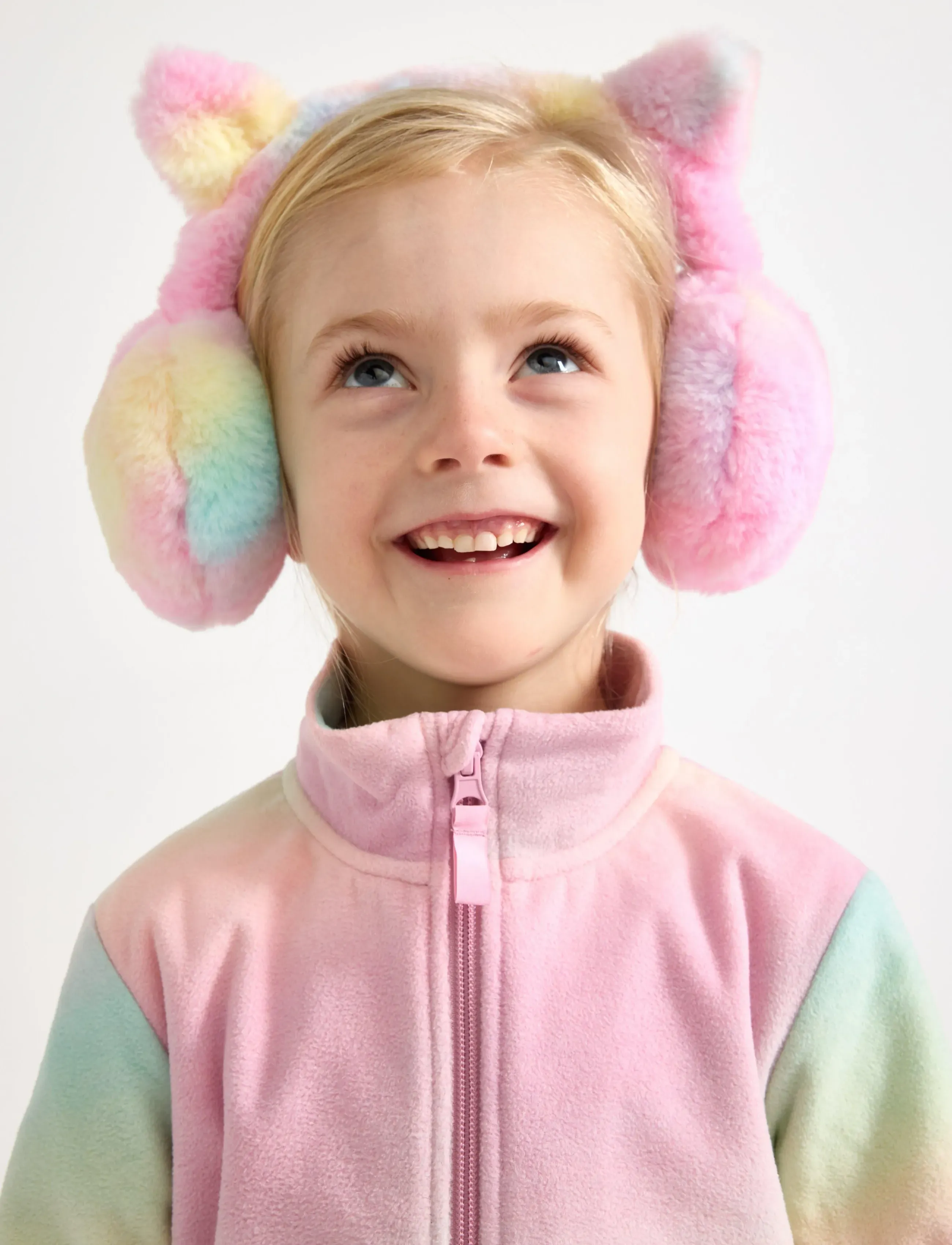 Lindex - Jacket in microfleece - fleece jas - light pink - 4