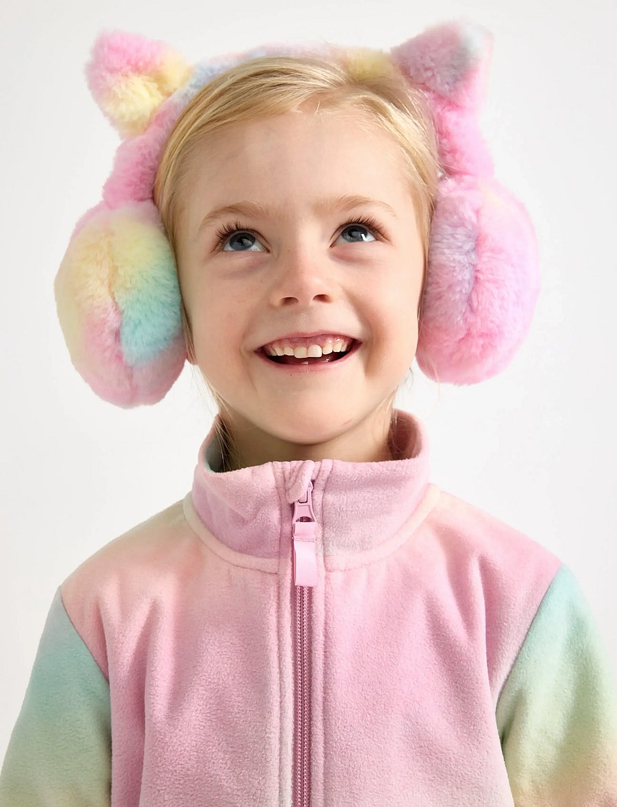 Lindex - Jacket in microfleece - fleecejacken - light pink - 4