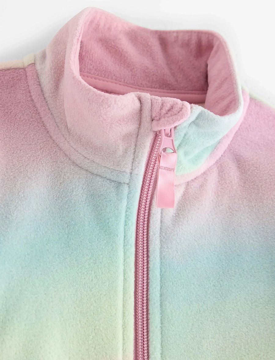 Lindex - Jacket in microfleece - fleecejacken - light pink - 5