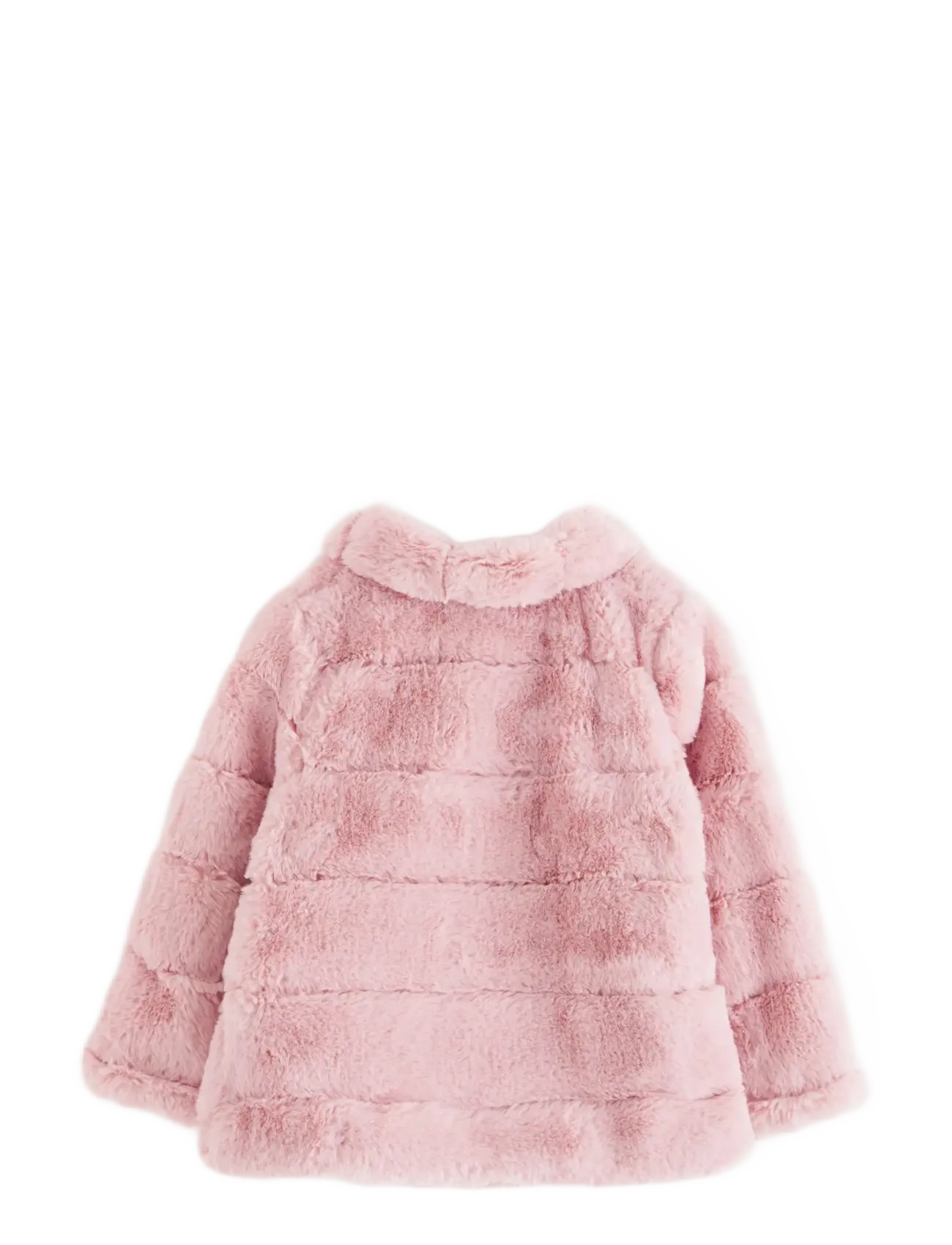 Lindex - Jacket in faux fur - fall jackets - dusty pink - 2