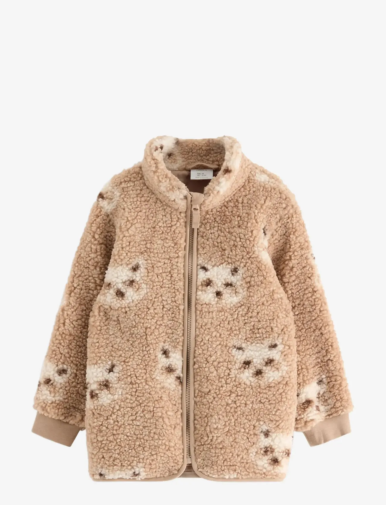 Lindex - Pile jacket - fleecejacken - beige - 1