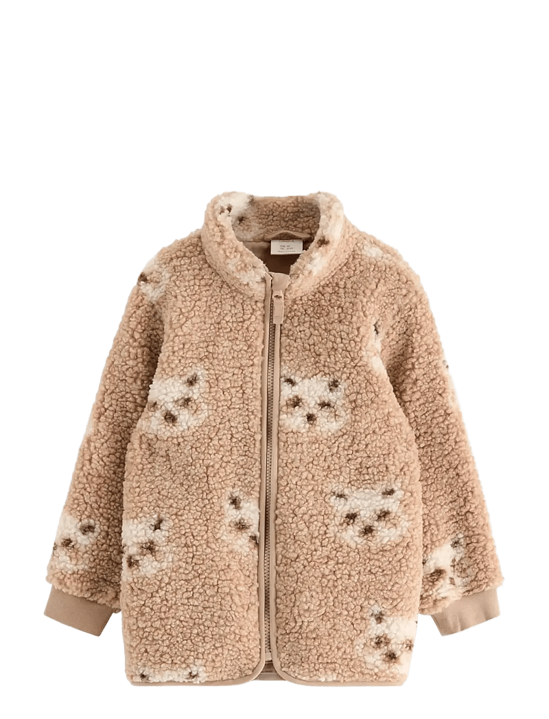 Lindex - Pile jacket - fleecejacken - beige - 1