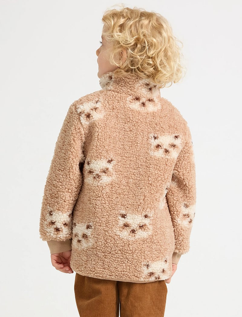 Lindex - Pile jacket - fleecejacken - beige - 3