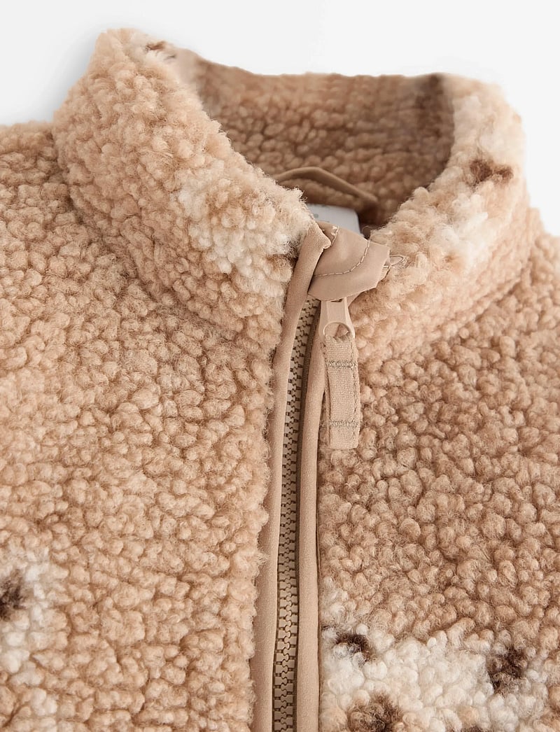 Lindex - Pile jacket - fleecejacken - beige - 5