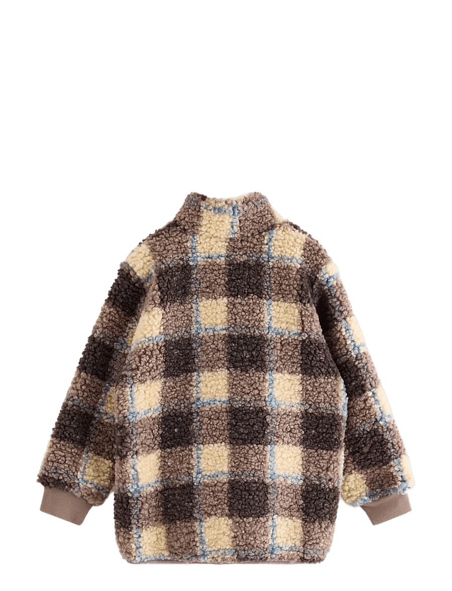 Lindex - Pile jacket - fleecejacken - dark khaki - 2