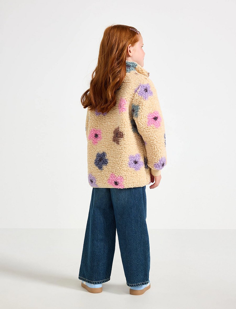 Lindex - Pile jacket - fleecejakker - pink - 3