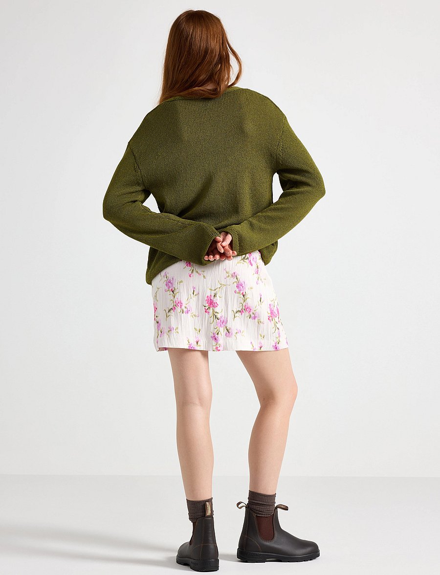 Lindex - Skirt Elsa - miniseelikud - beige - 3