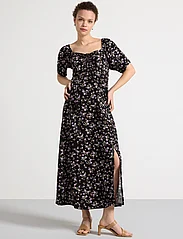 Lindex - Dress Bloom - laveste priser - black - 2