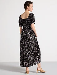 Lindex - Dress Bloom - sommarklänningar - black - 3