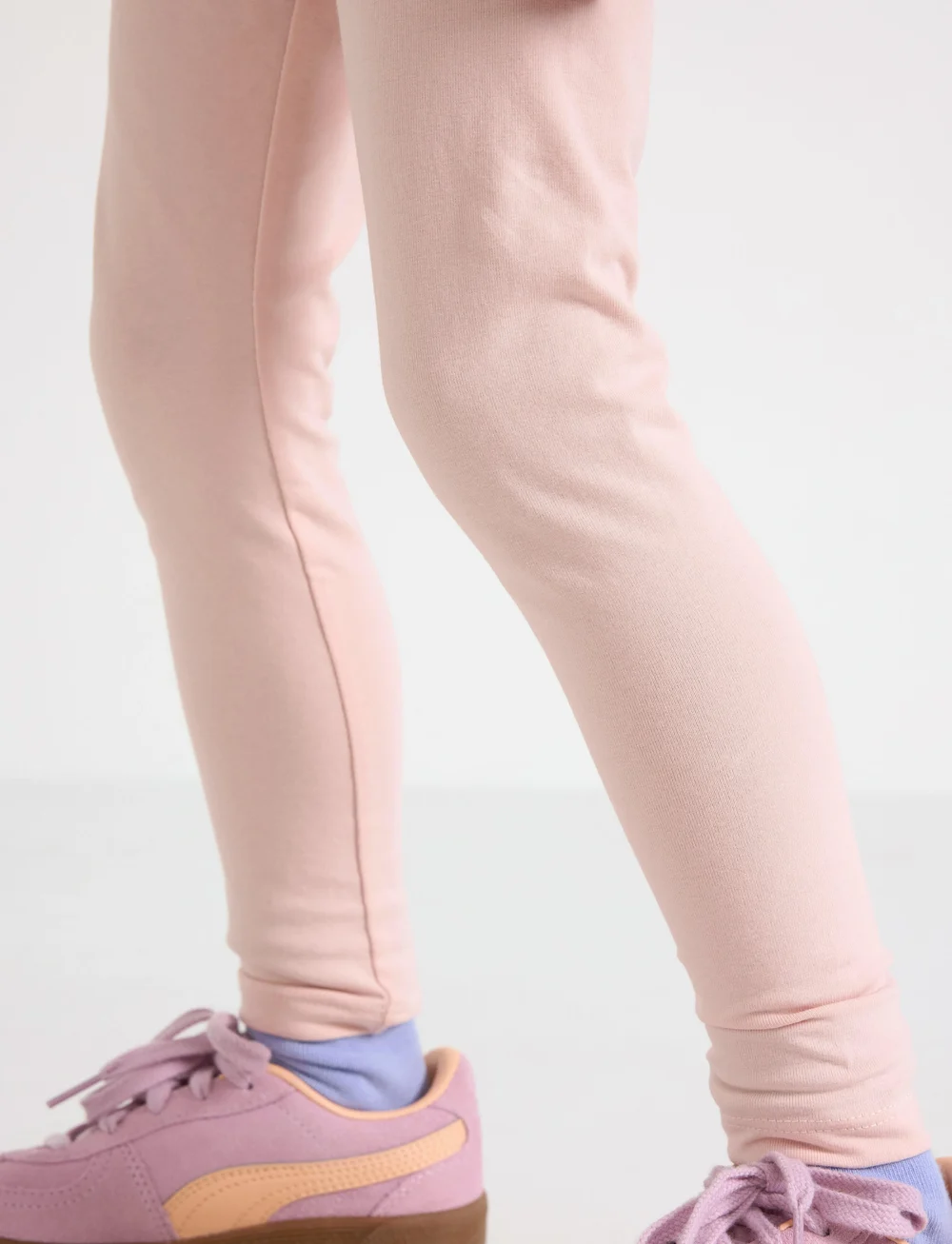 Lindex - Leggings basic SJ Solid - leggings - light dusty pink - 4