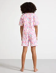 Lindex - Pajama set tee and shorts - pyjamassæt - light pink - 5