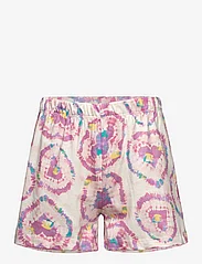 Lindex - Pajama set tee and shorts - pyjamassæt - light pink - 3