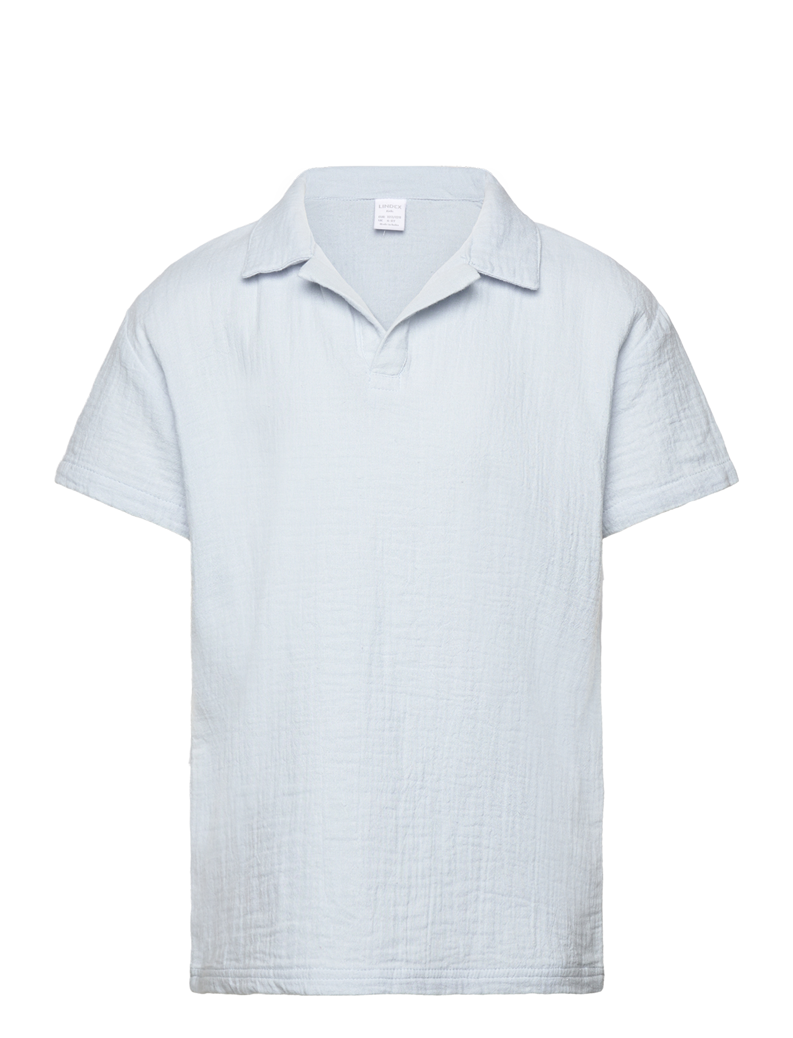 Lindex Shirt Double weave - Kleding - LIGHT BLUE / blue
