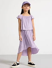 Lindex - Dress plisse with foil dots - festkjoler - light lilac - 2