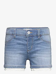 Lindex - Shorts denim with lace - denim shorts - denim - 1