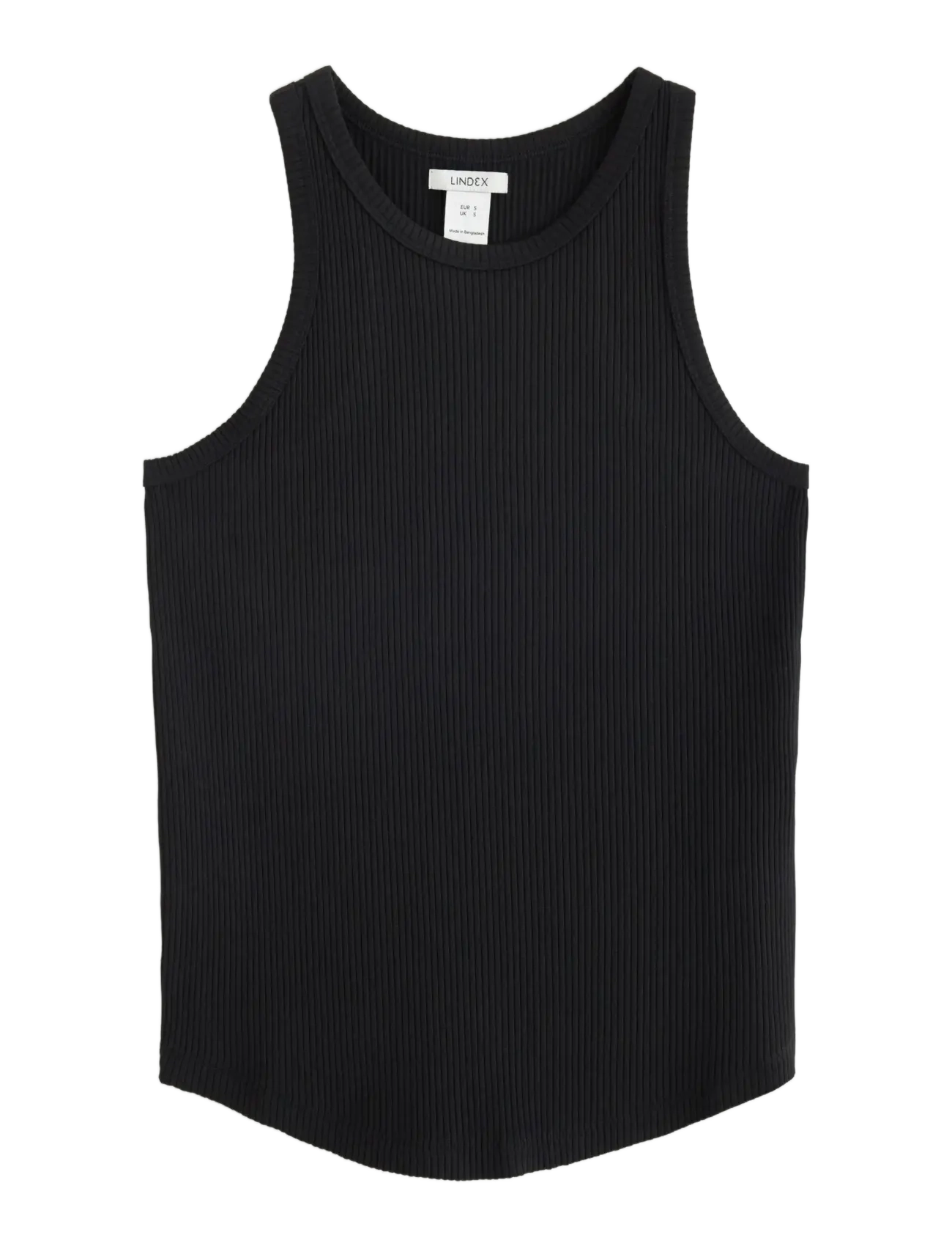 LINDEX Oberteil Racer Back Mom Schwarz - XS - Damen