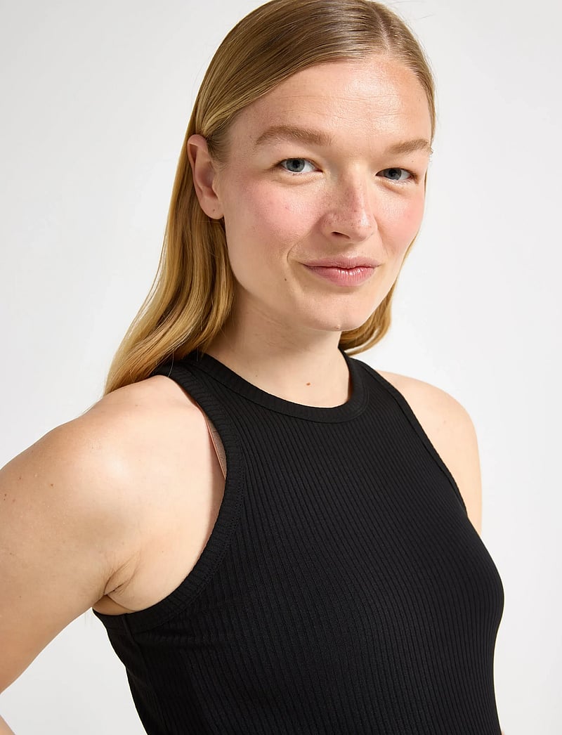 Lindex - Top Racer back MOM - linnen - black - 4