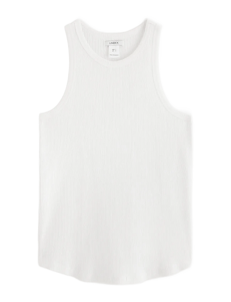 Lindex - Top Racer back MOM - tanktops - white - 1