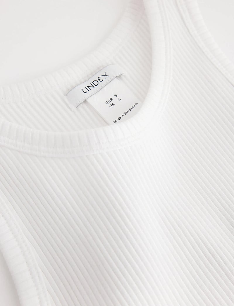 Lindex - Top Racer back MOM - tanktops - white - 5