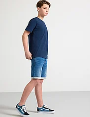 Lindex - Shorts Staffan jersey denim bl - denim shorts - dark denim - 4