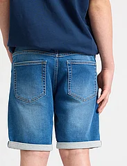 Lindex - Shorts Staffan jersey denim bl - denim shorts - dark denim - 5