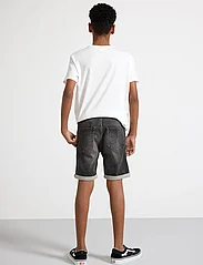 Lindex - Shorts Staffan jersey denim bl - denim shorts - black - 3