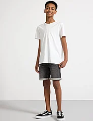 Lindex - Shorts Staffan jersey denim bl - jeansshorts - black - 4