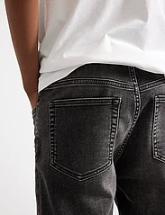 Lindex - Shorts Staffan jersey denim bl - jeansshorts - black - 5